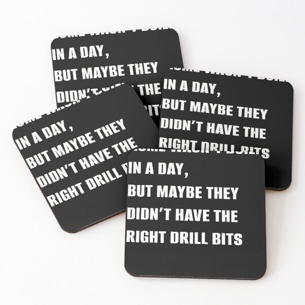 Item preview, Rome Wasn't Built in a Day, But Maybe They Didn't Have the Right Drill Bits - Funny Handyman Quote designed and sold by Arcane  Adorable.