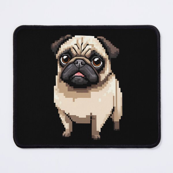 Item preview, Cute 8-Bit Pixel Pug Dog Retro Gamer Design designed and sold by andasanc14.