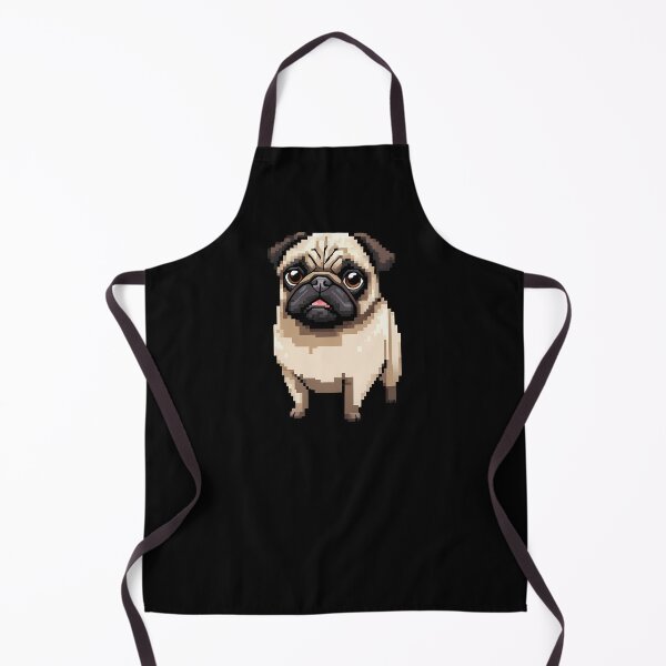 Item preview, Cute 8-Bit Pixel Pug Dog Retro Gamer Design designed and sold by andasanc14.