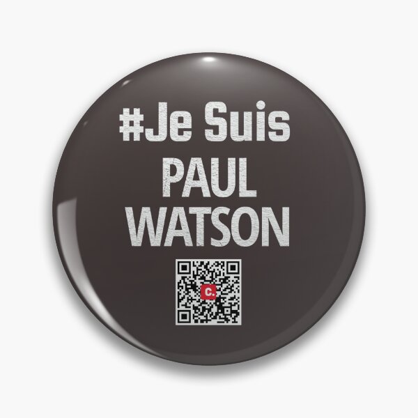 Item preview, I Am Paul Watson - QR Code Petition designed and sold by Gillesocean31.