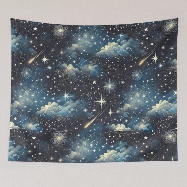 Item preview, space pattern designed and sold by TEEJAMBOREE.