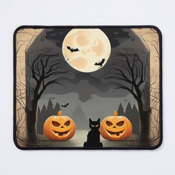 Item preview, Full Moon Black Cat designed and sold by TeachersCubby.