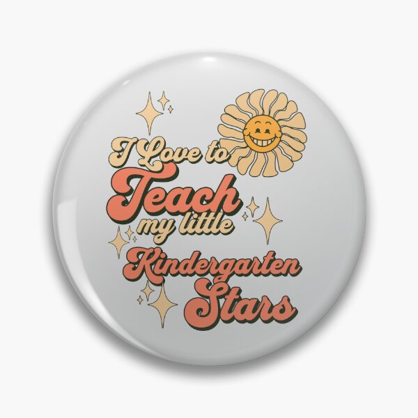Item preview, I Love to Teach My Little Kindergarten Stars designed and sold by NuttySqueaky.