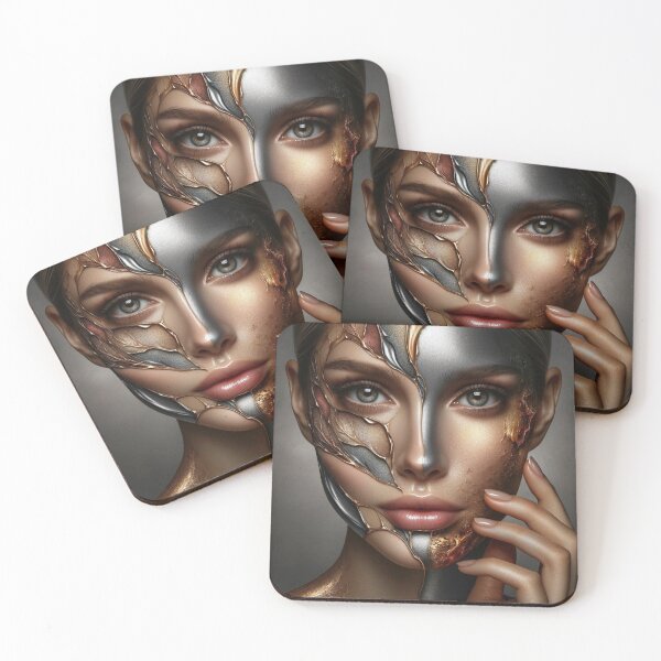 Item preview, Embracing the Fusion of Metal and Flesh designed and sold by Pierre Beaulnes.