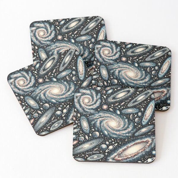 Item preview, space pattern designed and sold by TEEJAMBOREE.