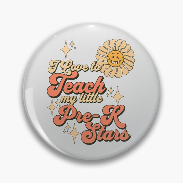 Item preview, I Love to Teach My Little Pre-K Stars designed and sold by NuttySqueaky.