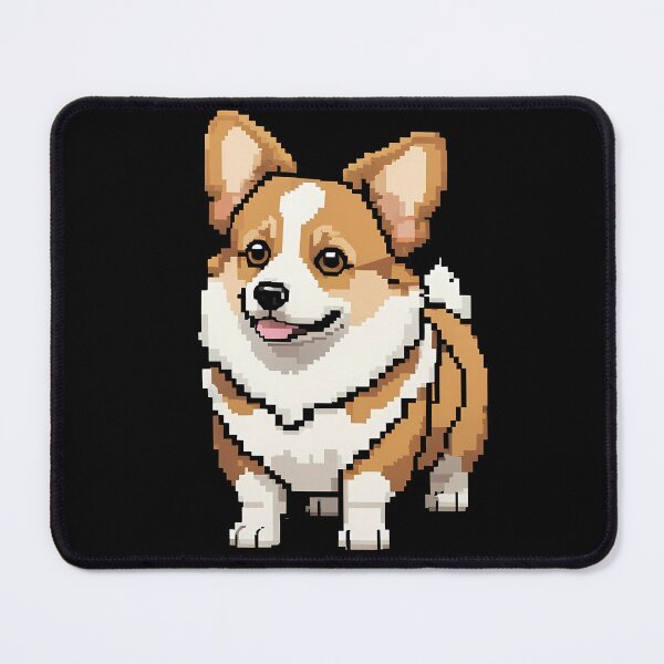 Item preview, Cute 8-Bit Pixel Corgi Dog Retro Gamer Design designed and sold by andasanc14.