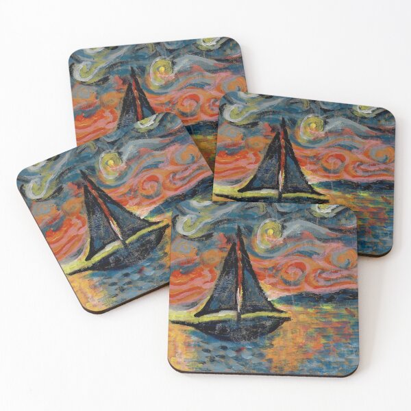 Item preview, abstract boat designed and sold by AbstractHue.