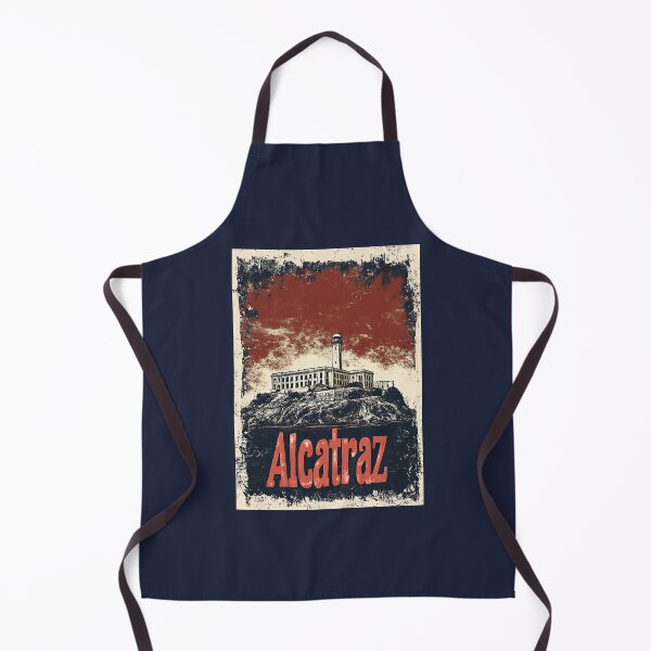 Item preview, Alcatraz Vintage Travel Poster designed and sold by Boddicca.