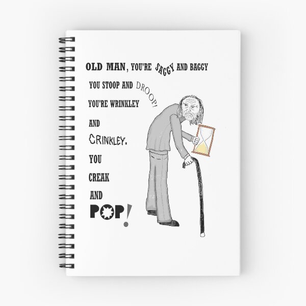 Item preview, An Old Man is Losing out to Time designed and sold by PotSlotCards.
