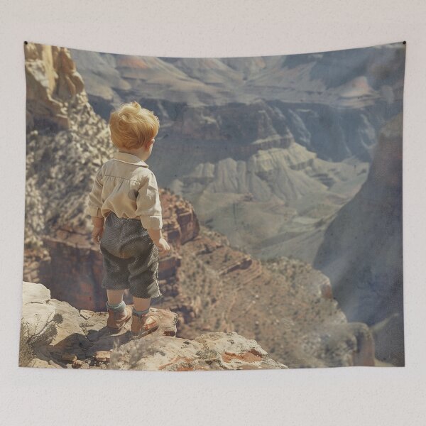 Item preview, Boy On A Cliff designed and sold by AllAboutStuffz.