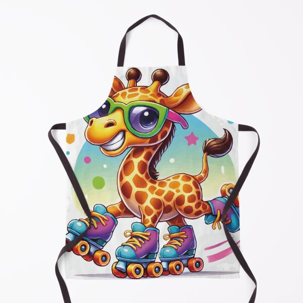 Item preview, happy giraffe designed and sold by PixelStyleShop.