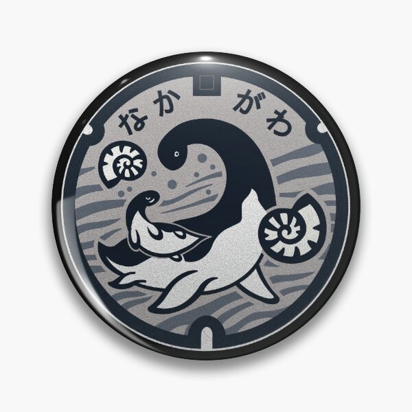 Item preview, Nakagawa Town Manhole Cover Art 2 designed and sold by Musashi1996Art.
