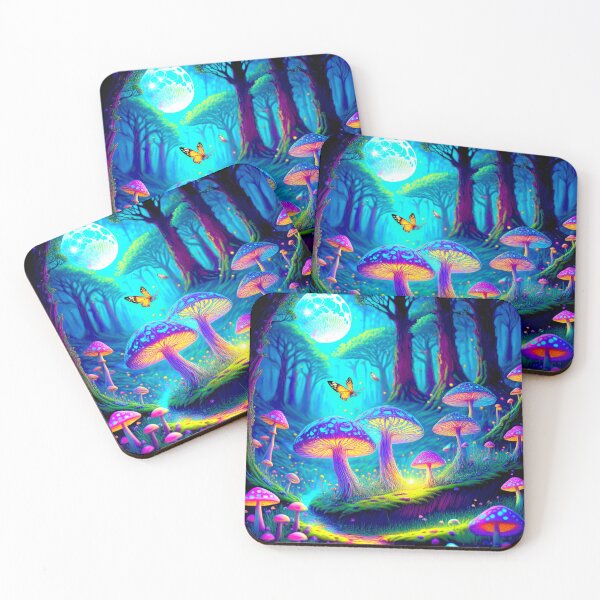 Item preview, Magic mushroom forest no1 designed and sold by BAR DEC.
