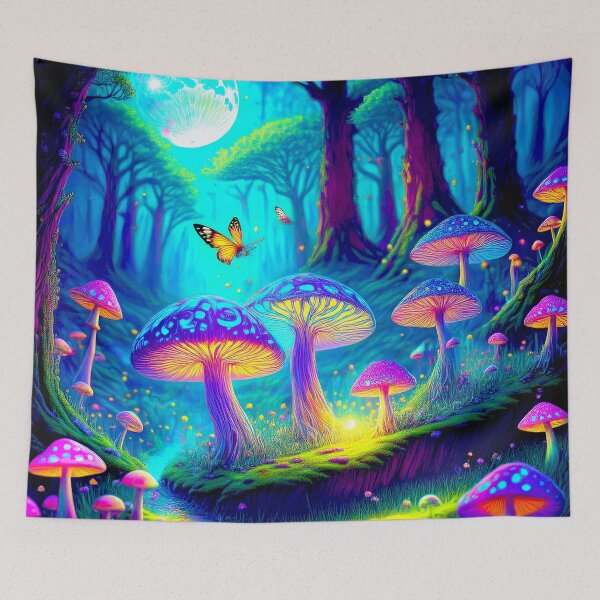 Item preview, Magic mushroom forest no1 designed and sold by BAR DEC.
