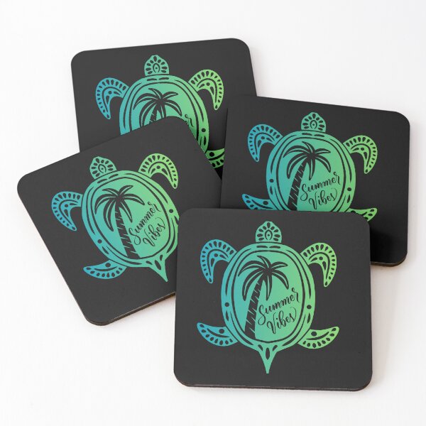 Item preview, Tropical Summer Vibes Sea Turtle Design designed and sold by AlienOccupation.