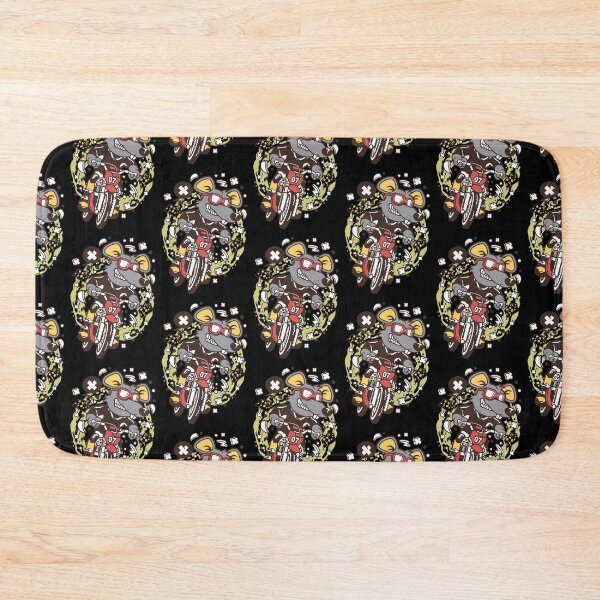 Item preview, rat motocross rider designed and sold by ManikRaja.
