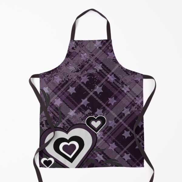 Item preview, purple scene heart plaid frutiger metro design designed and sold by meuliasshop.