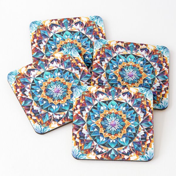 Item preview, Celestial Glow Mandala designed and sold by MandalasShops.