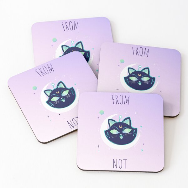 Item preview, From not (cat) T-shirt  designed and sold by Akira-closet.