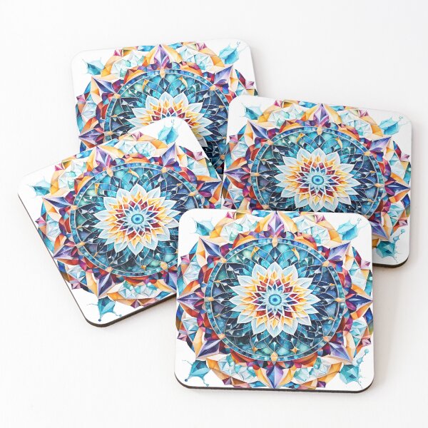Item preview, Cosmic Eclipse: Celestial Luminescence Mandala designed and sold by MandalasShops.