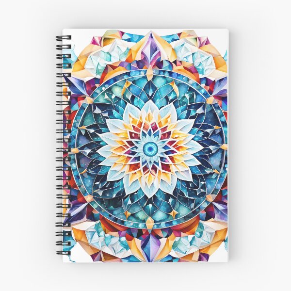 Item preview, Cosmic Eclipse: Celestial Luminescence Mandala designed and sold by MandalasShops.