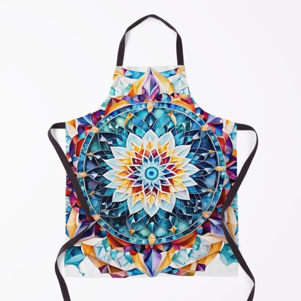 Item preview, Cosmic Eclipse: Celestial Luminescence Mandala designed and sold by MandalasShops.