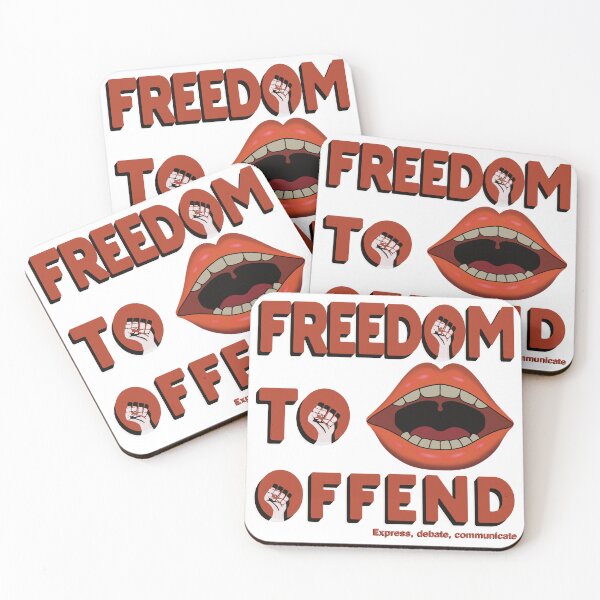 Item preview, Express, Debate, Communicate - Freedom to Offend designed and sold by KateVanFloofno1.