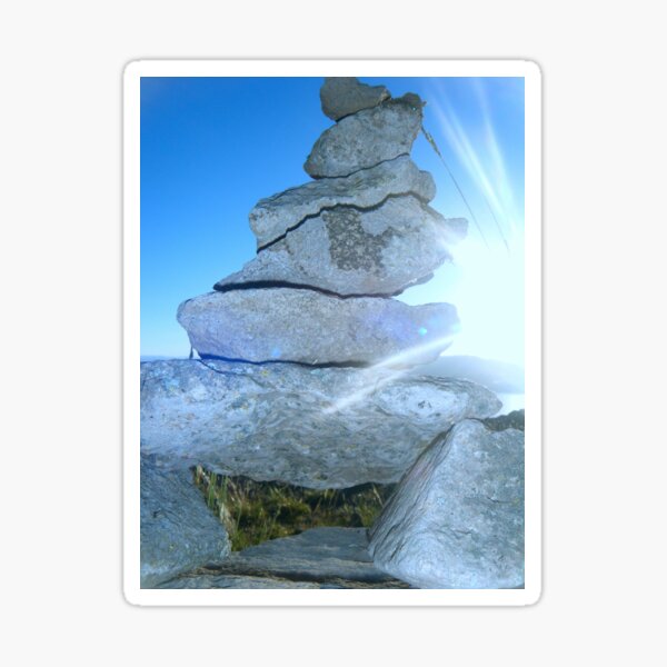 Item preview, Stone Tower In Colour - Amantani Island - Peru / Bolivia - South America designed and sold by exploramum.