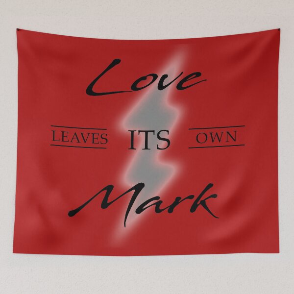 Item preview, Love Leaves Its Own Mark HP Quote designed and sold by magentasponge.