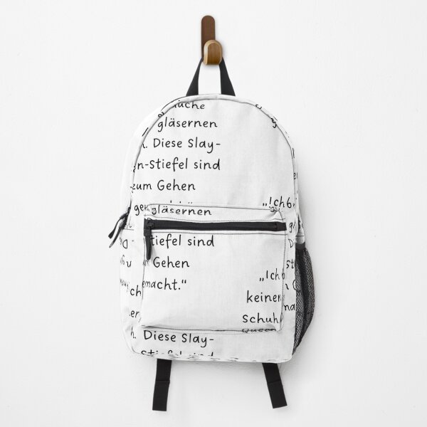 Item preview, “Ich brauche keinen gläsernen Schuh. Diese Slay-Queen-Stiefel sind zum Gehen gemacht.” | Handwritten-Style Font | Minimalistic designed and sold by RM-Journey.