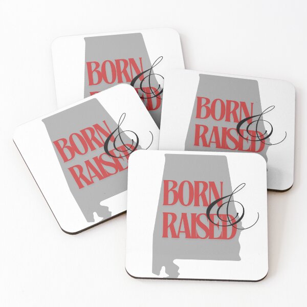Item preview, Alabama Born and Raised designed and sold by TeachersCubby.
