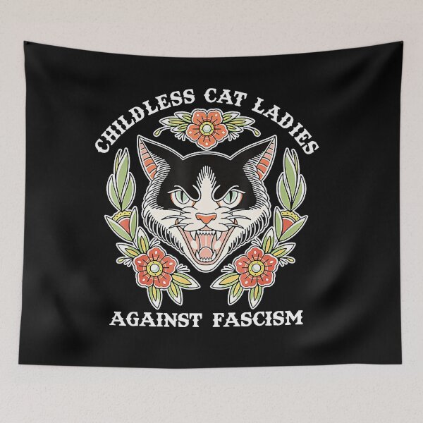 Item preview, cats lady vote us white desgn light designed and sold by runtemena.