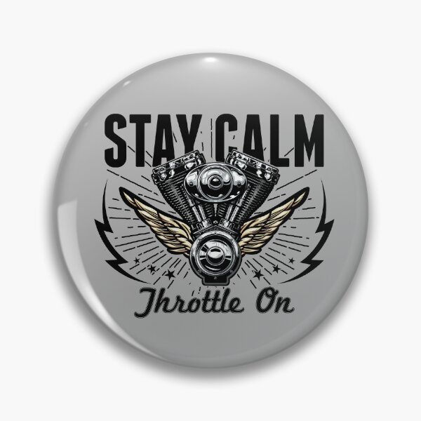 Item preview, Stay Calm Throttle On designed and sold by McGeorgeApparel.