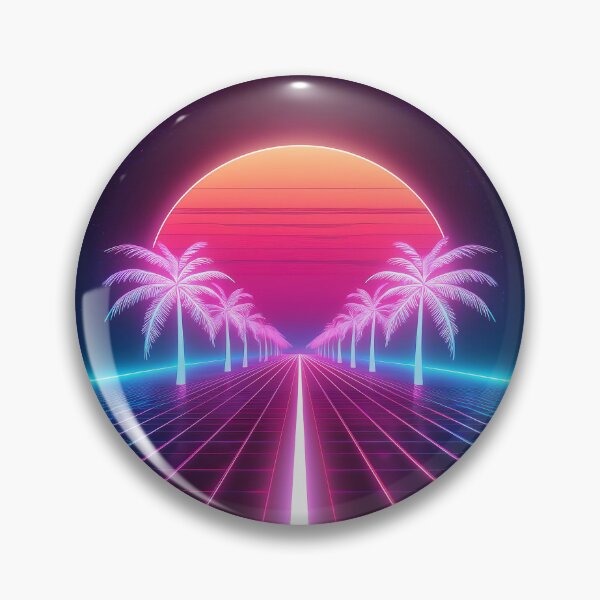 Item preview, Another vivid dream of synthwave sunset future retro designed and sold by analogsandpixel.