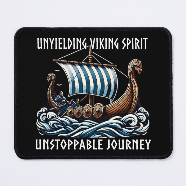 Item preview, Unyielding Viking Spirit Unstoppable Journey designed and sold by HolidayT-Shirts.