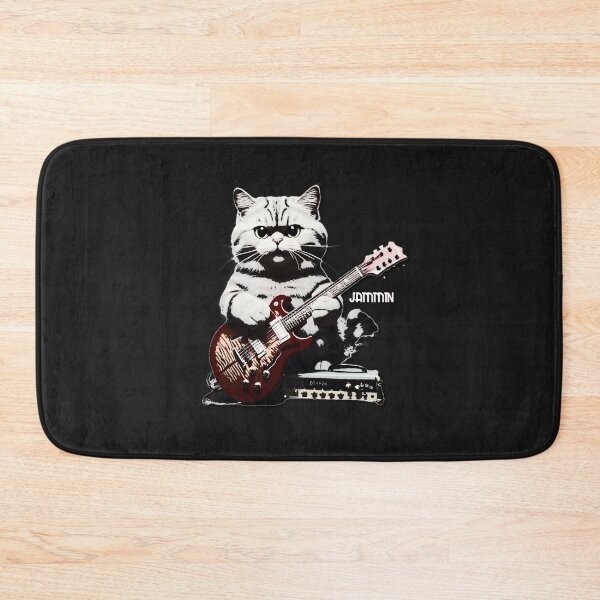 Item preview, Guitar Jammin Cat designed and sold by Kenen.