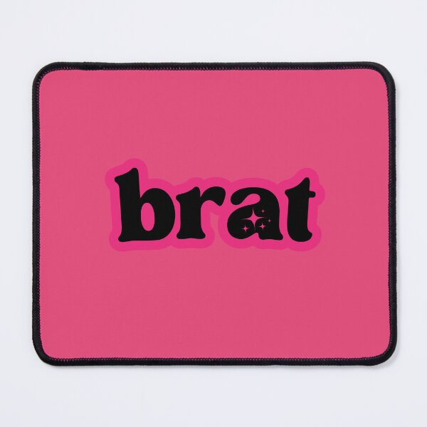 Item preview, Pink brat design with sparkles designed and sold by artparangie.