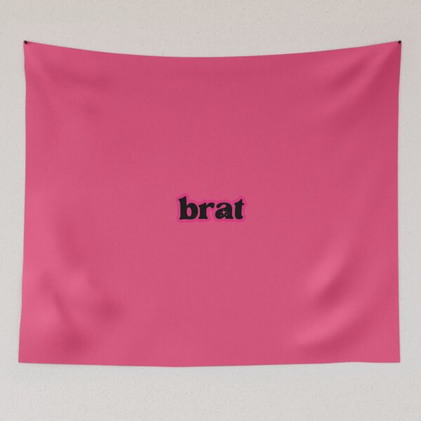 Item preview, Pink brat design with sparkles  designed and sold by artparangie.