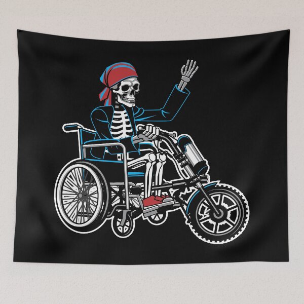 Item preview, Wheelchair Rebel - Dark Humor designed and sold by Vector-Artist.
