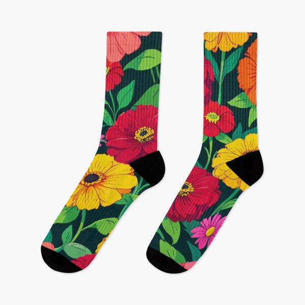 Item preview, Colorful of Zinnias flower. designed and sold by PatDoArt.