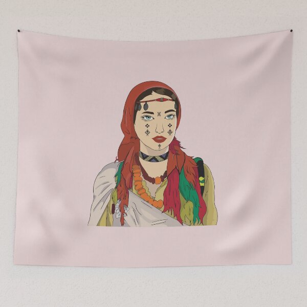 Artikelvorschau, Tamazight-Mädchen - Nordafrikanische Prinzessin entworfen und verkauft von arthemdesign.