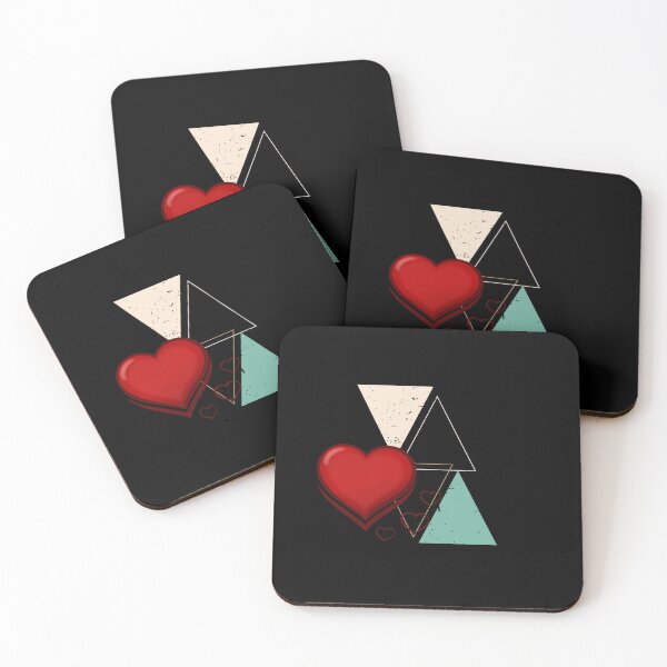 Item preview, Hearts and Triangles  designed and sold by becca6125.