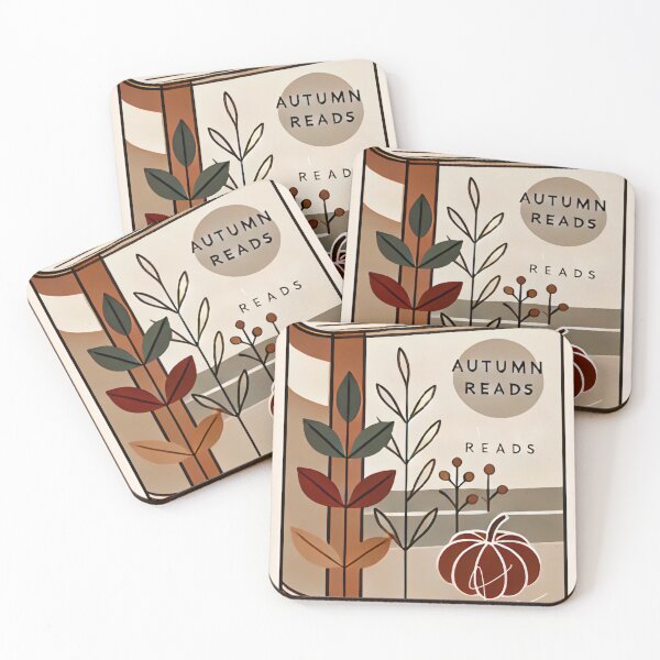 Item preview, Modern Autumn Reads: Minimalist Fall Book Lover Design designed and sold by Fabio Farinelli.