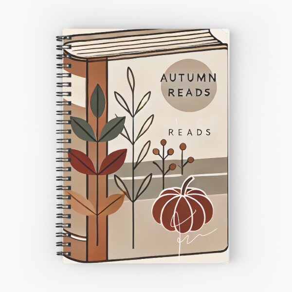 Item preview, Modern Autumn Reads: Minimalist Fall Book Lover Design designed and sold by Fabio Farinelli.