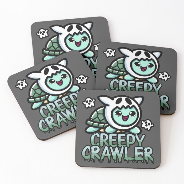 Item preview, Creepy Crawler Cute Turtle Halloween designed and sold by DaniGirls.