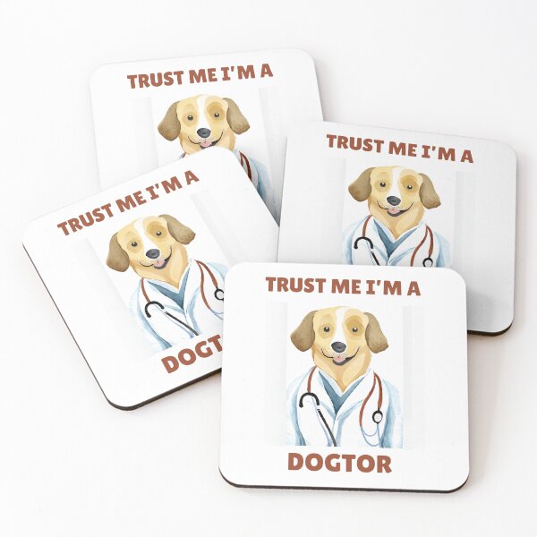 Artikelvorschau, Vertrauen Sie mir, ich bin ein Dogtor Lustige Hundearztkunst entworfen und verkauft von trendycac.