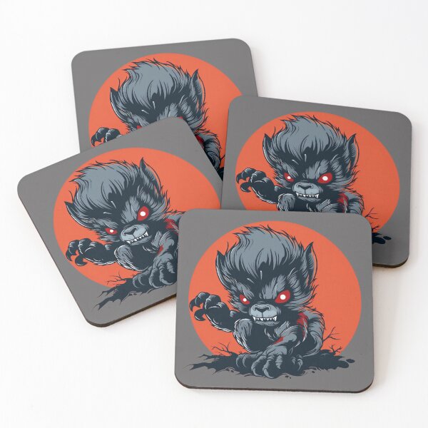 Item preview, Young Werewolf with Sharp Teeth and Claws designed and sold by KERaney.