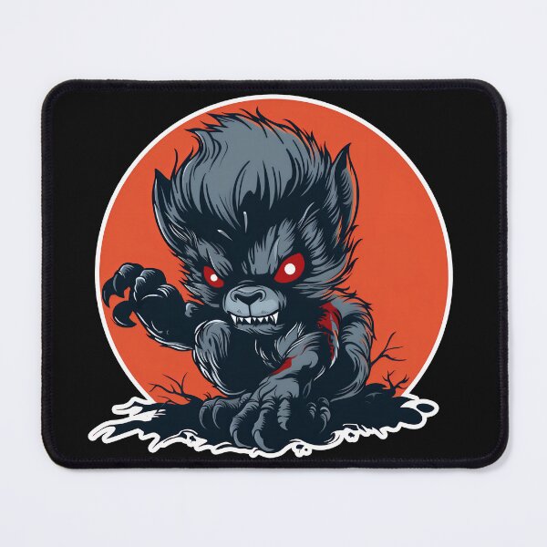 Item preview, Young Werewolf with Sharp Teeth and Claws designed and sold by KERaney.