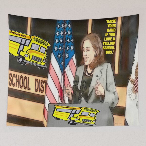 Item preview, Kamala Harris Wants You To Raise Your Hand designed and sold by kristalcurt.